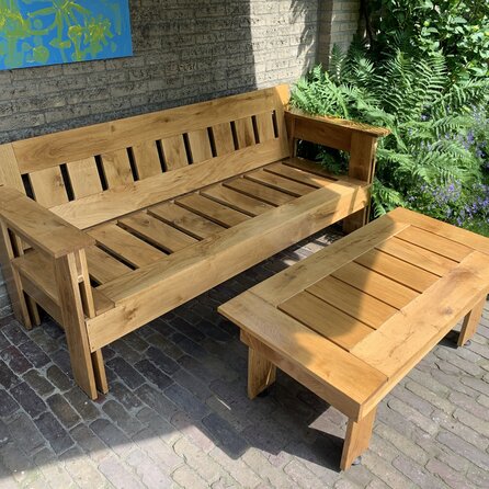Eiken plank - 21x140 mm - geschaafd - plank voor buiten - eikenhout AD 20-25%