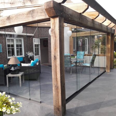 Verouderd eiken balk - 68x180 mm - rustiek geschaafde kanten - balk voor buiten - oud eikenhout AD 20-25%