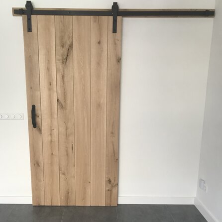 Eiken planchet - 21x140 mm - geschaafd - tand en groef plank - eikenhout KD 8-12%