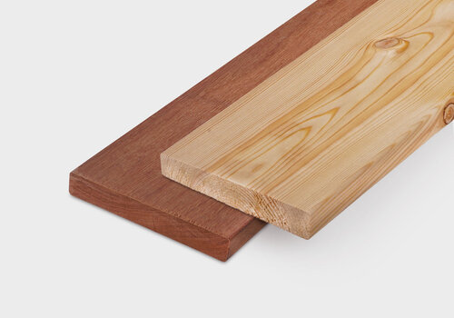 Houten planken bij HOUTvakman.be - planken voor binnen & buiten van diverse houtsoorten - eiken, douglas, lariks, hardhout, thermowood, vuren, grenen  - altijd de juiste plank van hout! 