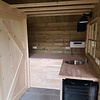 Vuren plank - 28x145 mm - geschaafd - plank voor binnen - vurenhout KD 18-20%