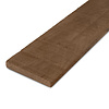 Frake thermowood plank - 26x205 mm - ruw / fijnbezaagd - plank voor buiten - thermo fraké hout KD 8-12%