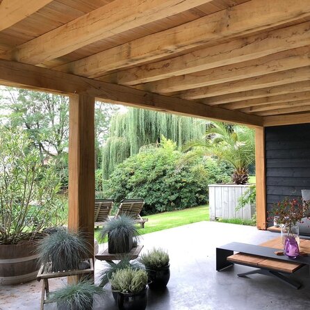 Eiken planchet - 21x135 mm - geschaafd - tand en groef plank - eikenhout AD 20-25%
