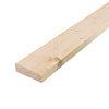 Vuren plank - 32x125 mm - ruw / fijnbezaagd - plank voor binnen - vurenhout KD 18-20%