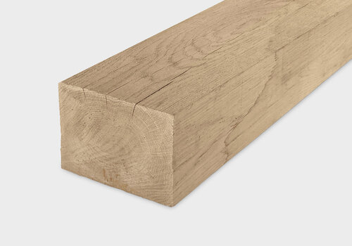 Eiken balk - fijnbezaagd Eiken balken fijnbezaagd bij HOUTvakman.be, de online eiken tuinhout specialist! Ruime collectie bezaagde / ruwe eikenhouten balken, voor een scherpe prijs!