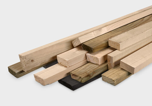 Alle vurenhouten latten van HOUTvakman.be - Onze complete collectie vuren latjes - Altijd de juiste houten lat voor uw nieuwe (binnen & buiten) project! 