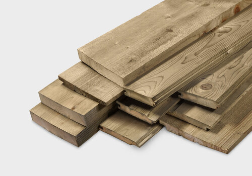 Alle vurenhouten rabat planken van HOUTvakman.be - Onze complete collectie rabat - voor binnen & buiten - Altijd de juiste vuren profielen voor uw project!