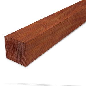Padouk balk - 135x135 mm - geschaafd - AD Padouk balk - 135x135 mm - geschaafd - AD