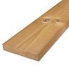 Grenen thermowood plank - 28x185 mm - geschaafd - plank voor buiten - thermo grenen hout KD 8-12%
