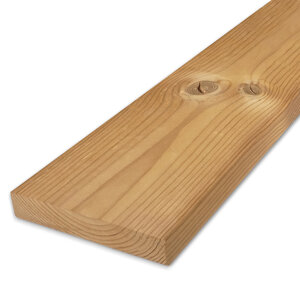 Thermo grenen plank - 28x185 mm - geschaafd - KD