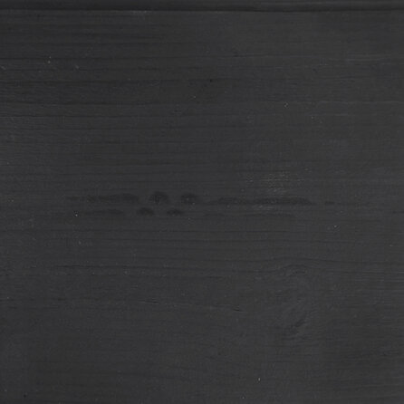 Zwart vuren panlat - 28x45 mm - geschaafd - houten lat - zwart gebeitst vurenhout KD 18-20%