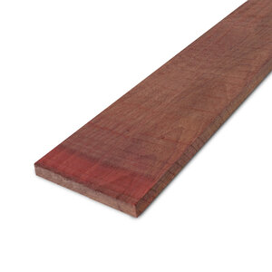 Padoek plank - 26x155 mm - ruw - AD