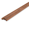 Keruing U-afwerklat - 35x88 mm - geschaafd - U profiel - keruing hardhout KD 18-20%