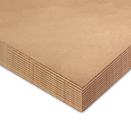 Aluplex okoume - 54 mm dik - okoumé deurplaat alustabiel - B/BB