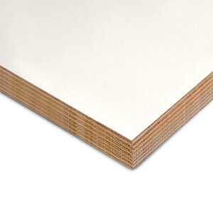 Aluplex okoume - wit gegrond - 40 mm dik