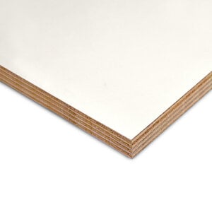 Multiplex okoume - wit gegrond - 18 mm dik - Fortogarant 15jr