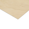 Buigtriplex berken - 1 mm dik - berken vliegtuigtriplex - AB/B