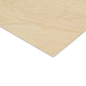 Buigtriplex berken - 1,2 mm dik