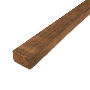 thermo - plank Ayous thermowood plank - 32x75 mm - ruw - KD thermo - plank Ayous thermowood plank - 32x75 mm - ruw - KD