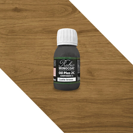 Rubio Monocoat olie - A-component - in kleur - geschikt voor binnen - 0,1 liter Rubio Monocoat olie - A-component - in kleur - geschikt voor binnen - 0,1 liter