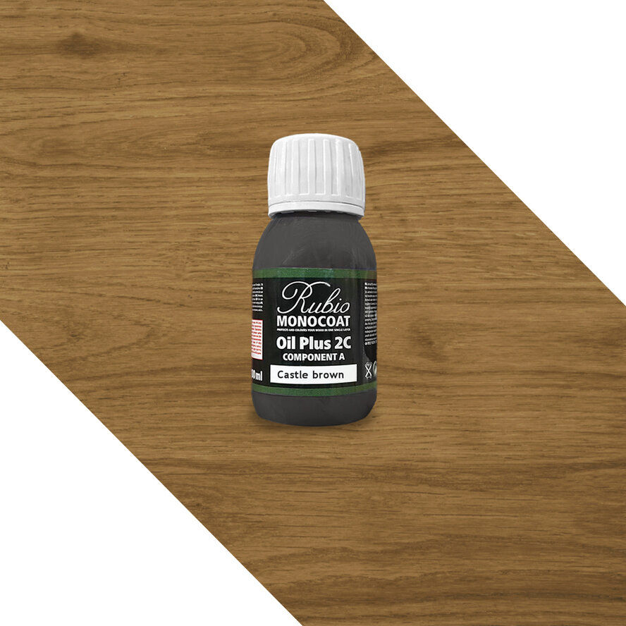 Rubio Monocoat olie - A-component - in kleur - geschikt voor binnen - 0,1 liter Rubio Monocoat olie - A-component - in kleur - geschikt voor binnen - 0,1 liter