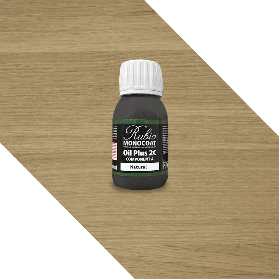 Rubio Monocoat olie - A-component - in kleur - geschikt voor binnen - 0,1 liter Rubio Monocoat olie - A-component - in kleur - geschikt voor binnen - 0,1 liter