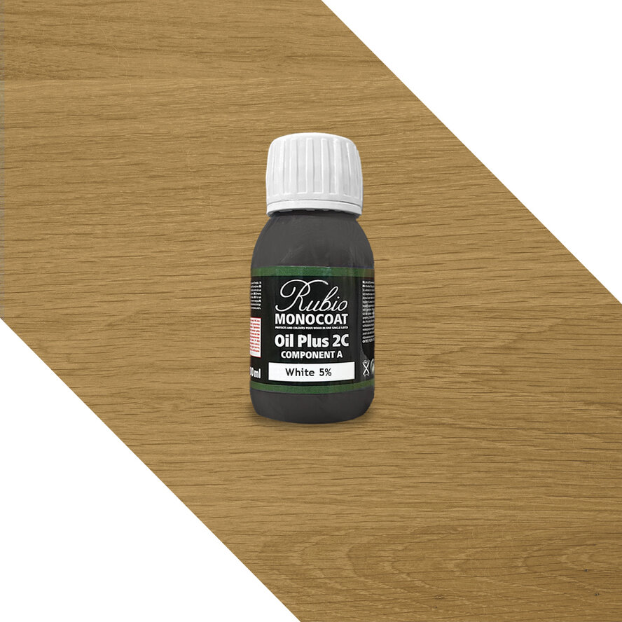 Rubio Monocoat olie - A-component - in kleur - geschikt voor binnen - 0,1 liter Rubio Monocoat olie - A-component - in kleur - geschikt voor binnen - 0,1 liter