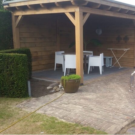 Eiken balk - 100x150 mm - ruw / fijnbezaagd - balk voor buiten - eikenhout AD 20-25%