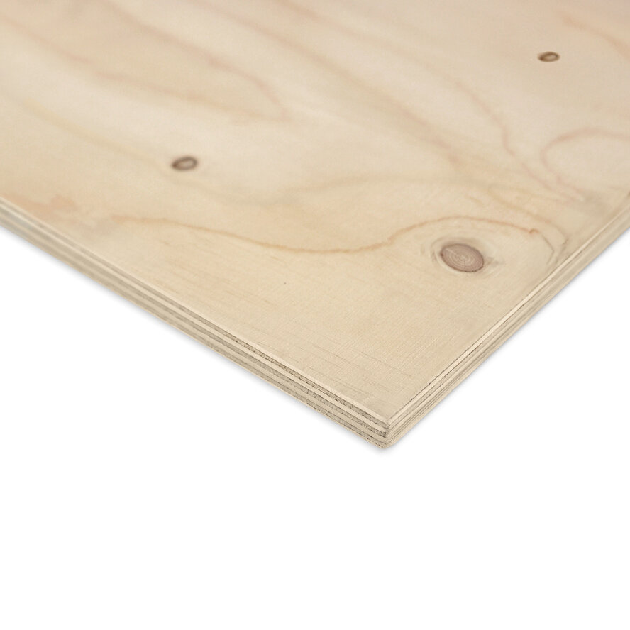 Underlayment grenen - 15 mm dik - underlaymentplaat - C+/C - Elliotis pine Underlayment grenen - 15 mm dik - underlaymentplaat - C+/C - Elliotis pine