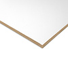 Multiplex berken - wit (RAL 9016) - 9 mm dik - witte melamine plaat - Melaply