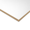 Multiplex berken - wit (RAL 9016) - 12 mm dik - witte melamine plaat - Melaply