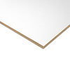 Multiplex berken - wit (RAL 9016) - 6,5 mm dik - witte melamine plaat - Melaply