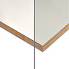 Multiplex okoume - wit / grijs - 18 mm dik - witte en grijze okoumé multiplex plaat - Paintpanel - garantieplaat 15 jaar