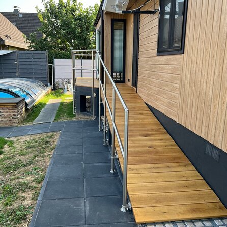 Eiken plank - 28x185 mm - geschaafd - plank voor buiten - eikenhout AD 20-25%