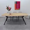 Zwart x-poot frame tafelonderstel (3-delig) - staal / ijzer - afmeting: 70x172 cm - breedte montageplaat: 78 cm - hoogte: 72 cm - kruispoot onderstel metaal zwart gecoat