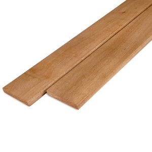 hardhout - rabat Bankirai rhombus - 16x68 mm - geschaafd - KD hardhout - rabat Bankirai rhombus - 16x68 mm - geschaafd - KD