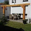 Douglas balk - 50x200 mm - ruw / fijnbezaagd - balk voor buiten - douglashout AD 20-25%