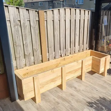 Douglas balk - 50x100 mm - ruw / fijnbezaagd - balk voor buiten - douglashout AD 20-25%