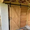 Douglas plank - 20x200 mm - ruw / fijnbezaagd - plank voor buiten - douglashout KD 18-20%