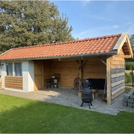 Douglas plank - 25x250 mm - ruw / fijnbezaagd - plank voor buiten - douglashout AD 20-25%