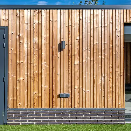 Douglas triple blokprofiel - 19x120 mm - geschaafd - Deens rabat - douglashout KD 18-20%