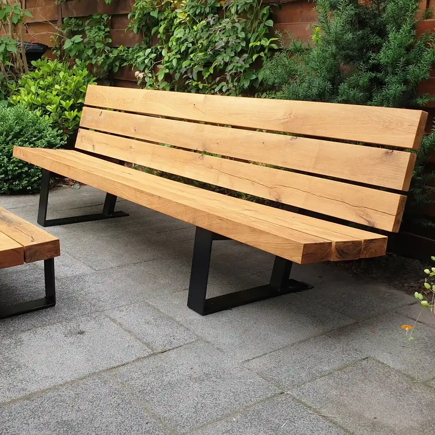 Eiken balk - 40x140 mm - geschaafd - balk voor buiten - eikenhout AD 20-25% Eiken balk - 40x140 mm - geschaafd - balk voor buiten - eikenhout AD 20-25%