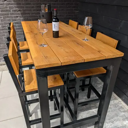 Eiken plank - 28x185 mm - geschaafd - plank voor buiten - eikenhout AD 20-25%