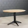 Eiken rond tafelblad - verjongd - diverse (vaste) afmetingen - rustiek eikenhout - 3 cm dik (1 laag massief) - 8-12% KD - voor binnen