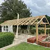 Vuren balk - 58x120 mm - geschaafd - balk voor binnen - vurenhout KD 18-20%
