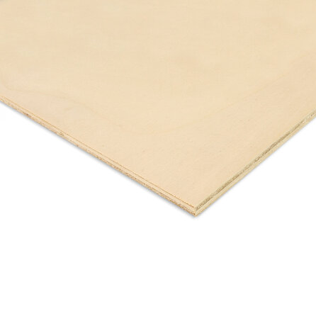 Multiplex populier - 4 mm dik - populieren triplex plaat - B/BB