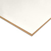 MDF plaat - wit gegrond - 9 mm dik - witte plaat MDF