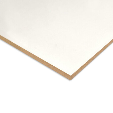 MDF plaat - wit gegrond - 9 mm dik - witte plaat MDF