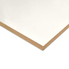 MDF plaat - wit gegrond - 16 mm dik - witte plaat MDF