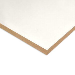 MDF plaat - wit gegrond - 16 mm dik